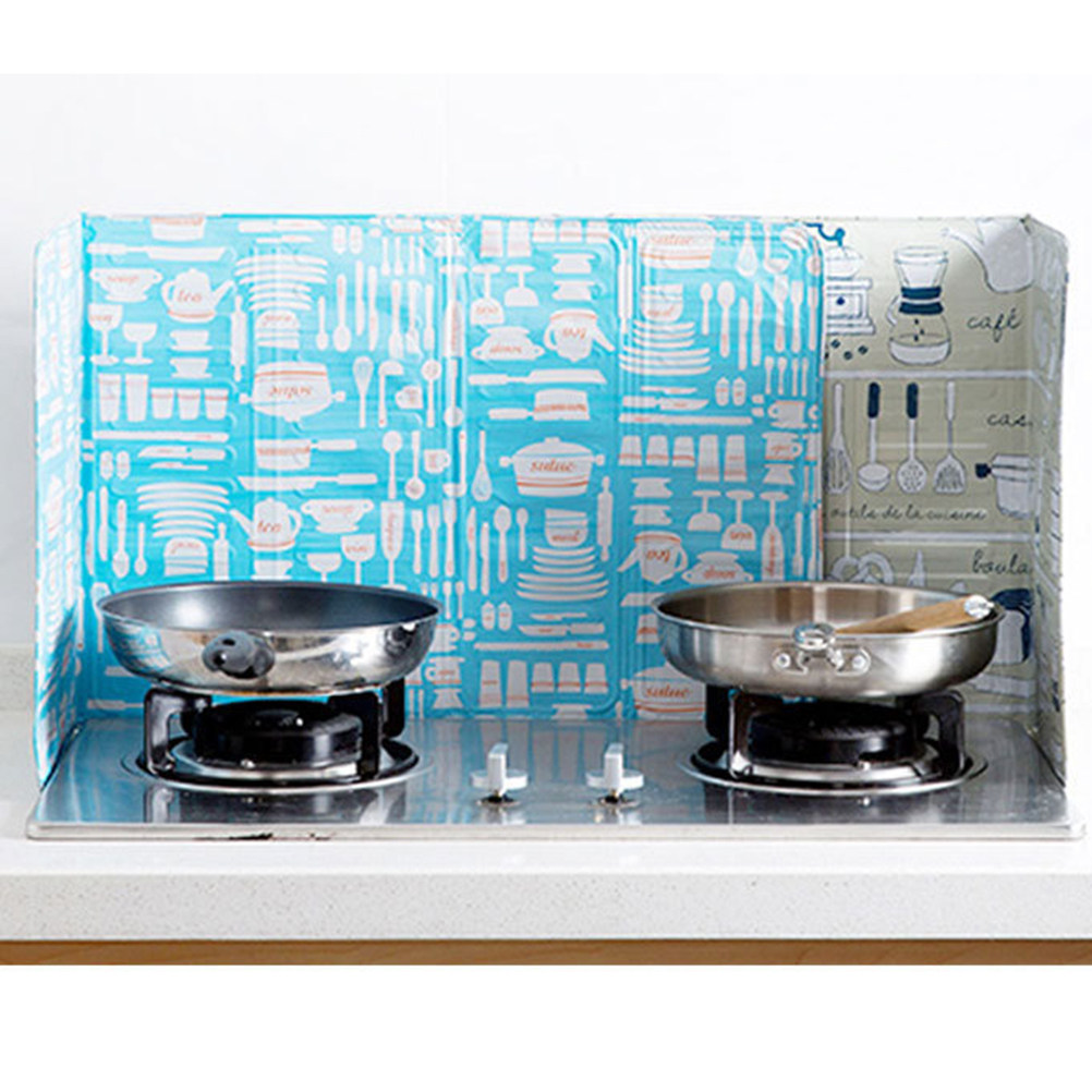 Kitchen Gadgets And Utensils - Aluminium Foil Oil Splatter Guard 84x39cm
