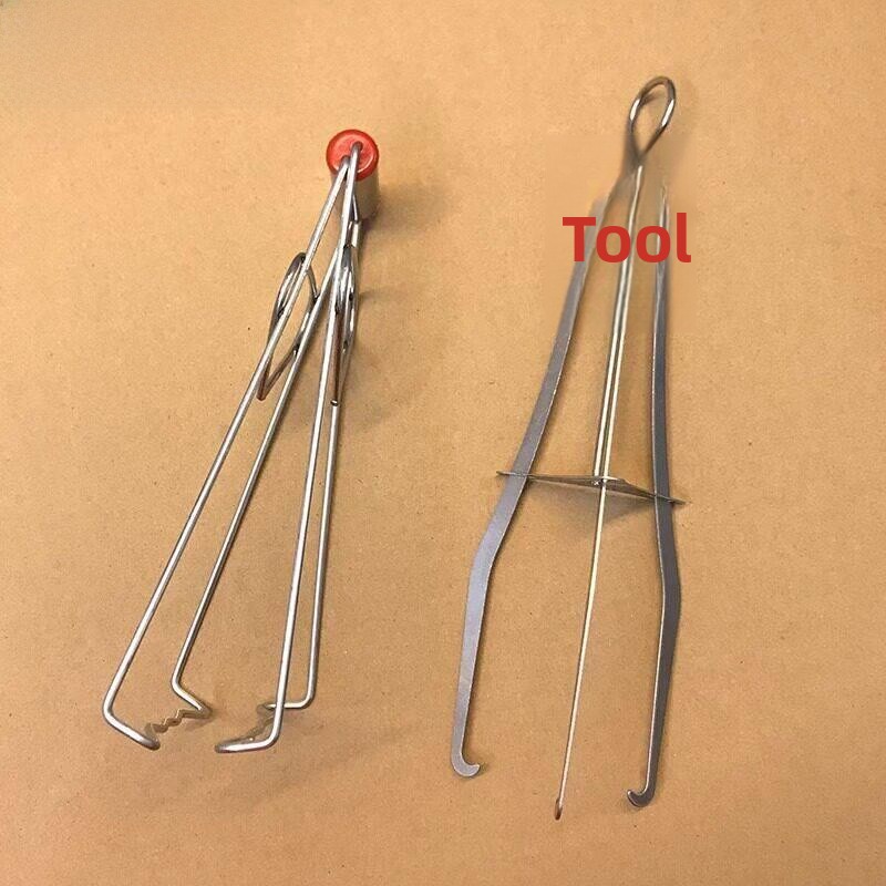 Kitchen Utensil Holder - Kitchen Triangular Claw Plate Holder Anti-Scalding