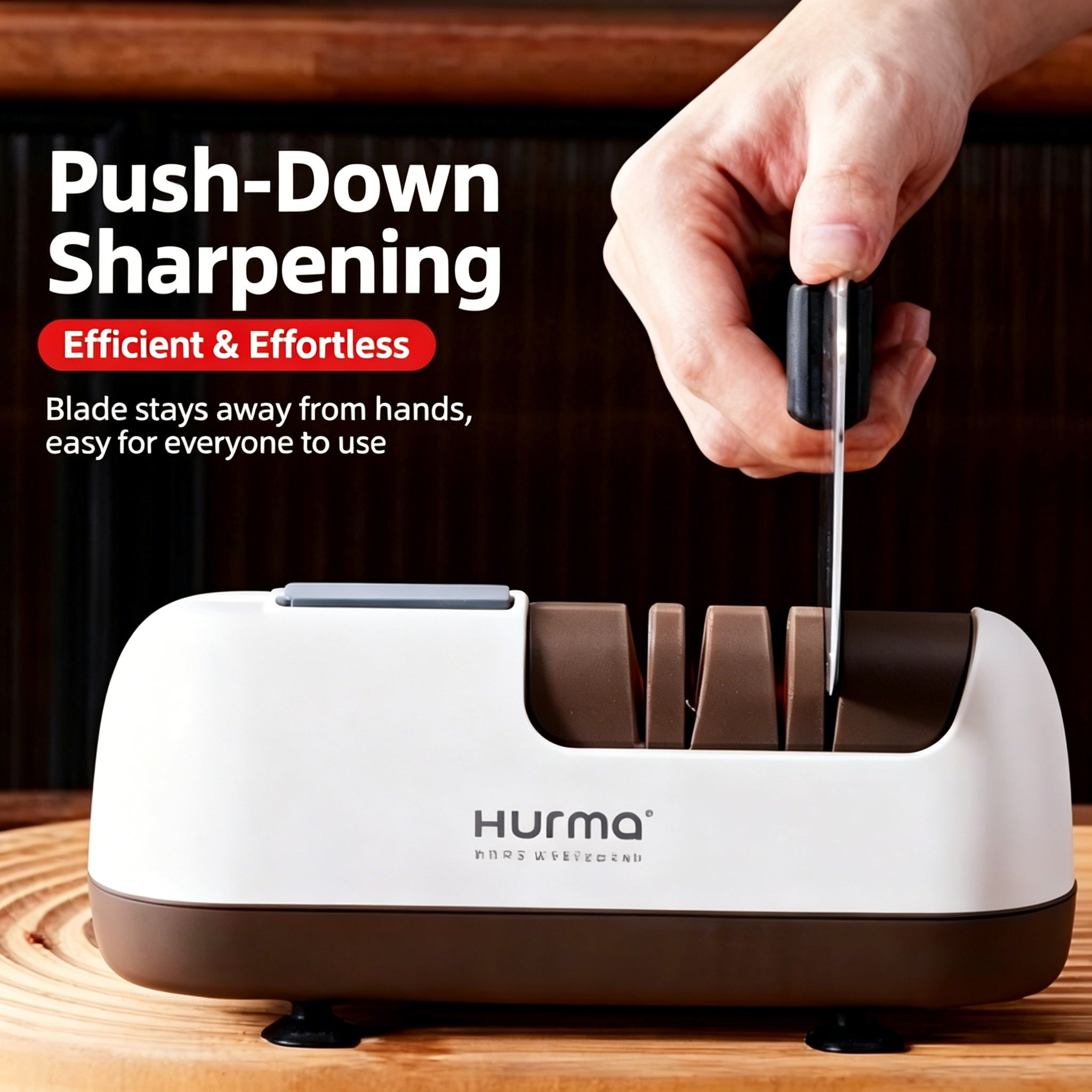 Kitchen Gadgets For Seniors - 4-Stage Electric Knife Sharpener Professional Kitchen