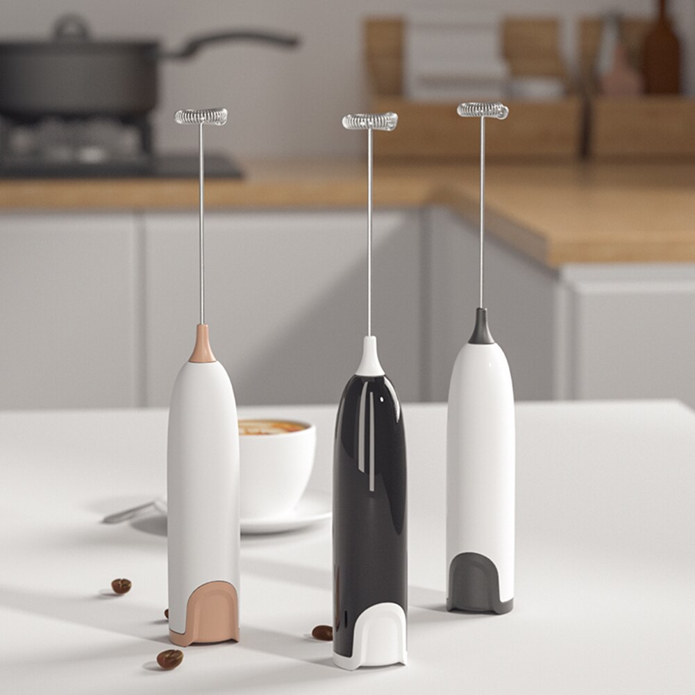 Healthy Kitchen Gadgets - Electric Milk Frother Kitchen Drink Foamer