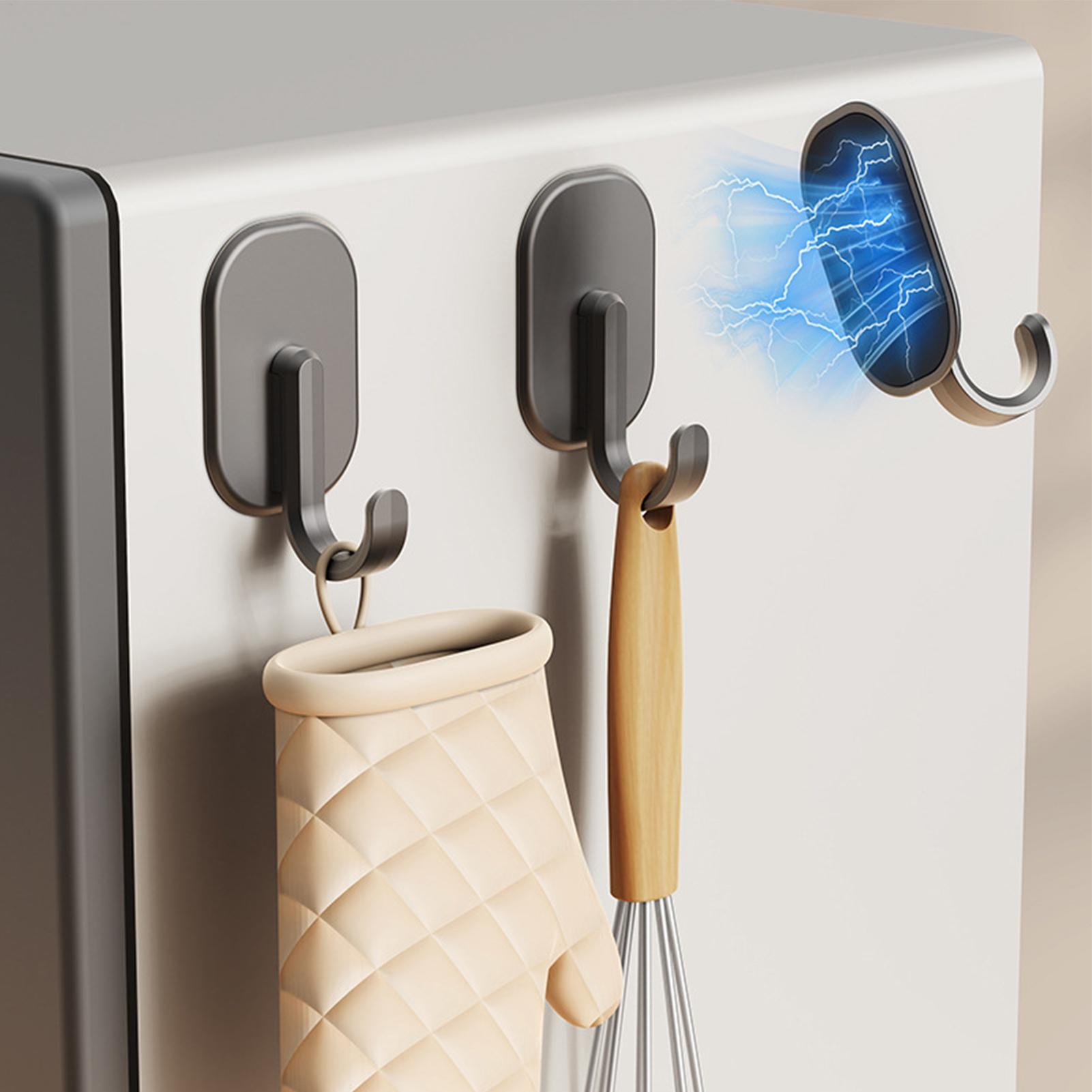 Kitchen Gadgets And Utensils - Non Perforated Refrigerator Magnetic Hook Household