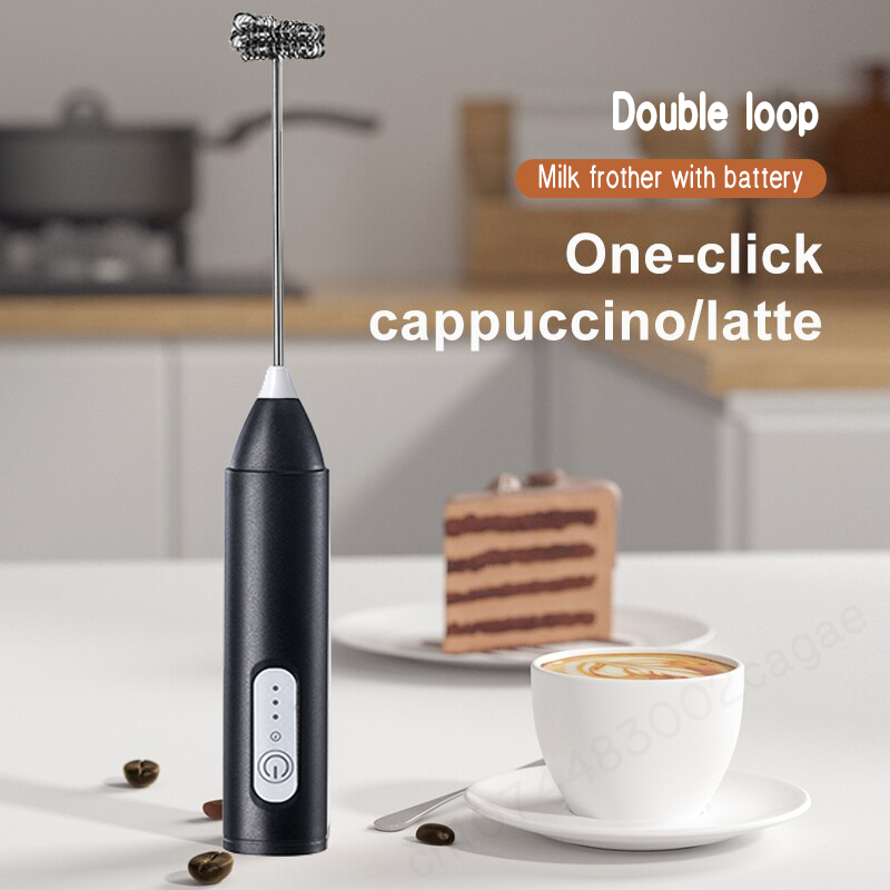 Healthy Kitchen Gadgets - Electric Coffee Milk Foaming Mixer Coffee