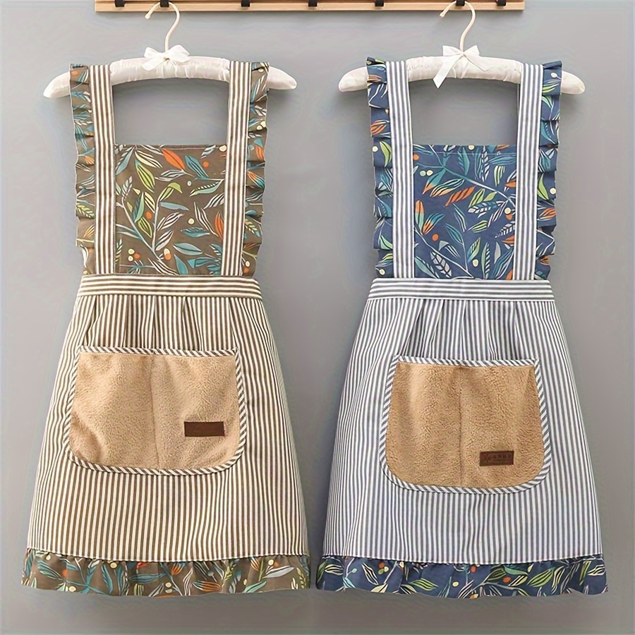 1 kitchen fashion apron, anti- - Kitchen Gadgets Trending บทวิจารณ์และราคา