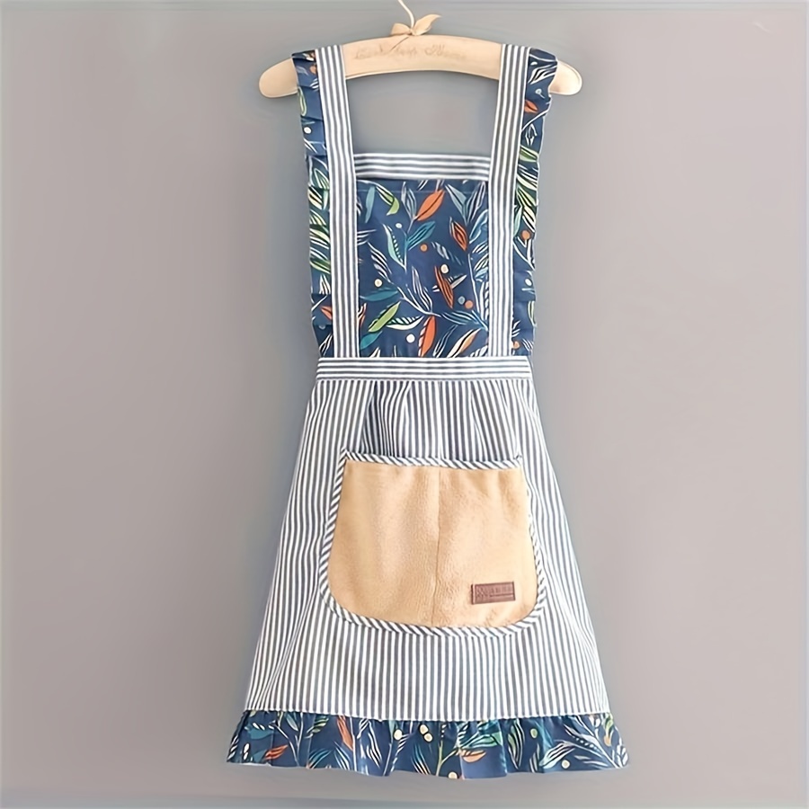 1 kitchen fashion apron, anti- - Kitchen Gadgets Trending บทวิจารณ์และราคา