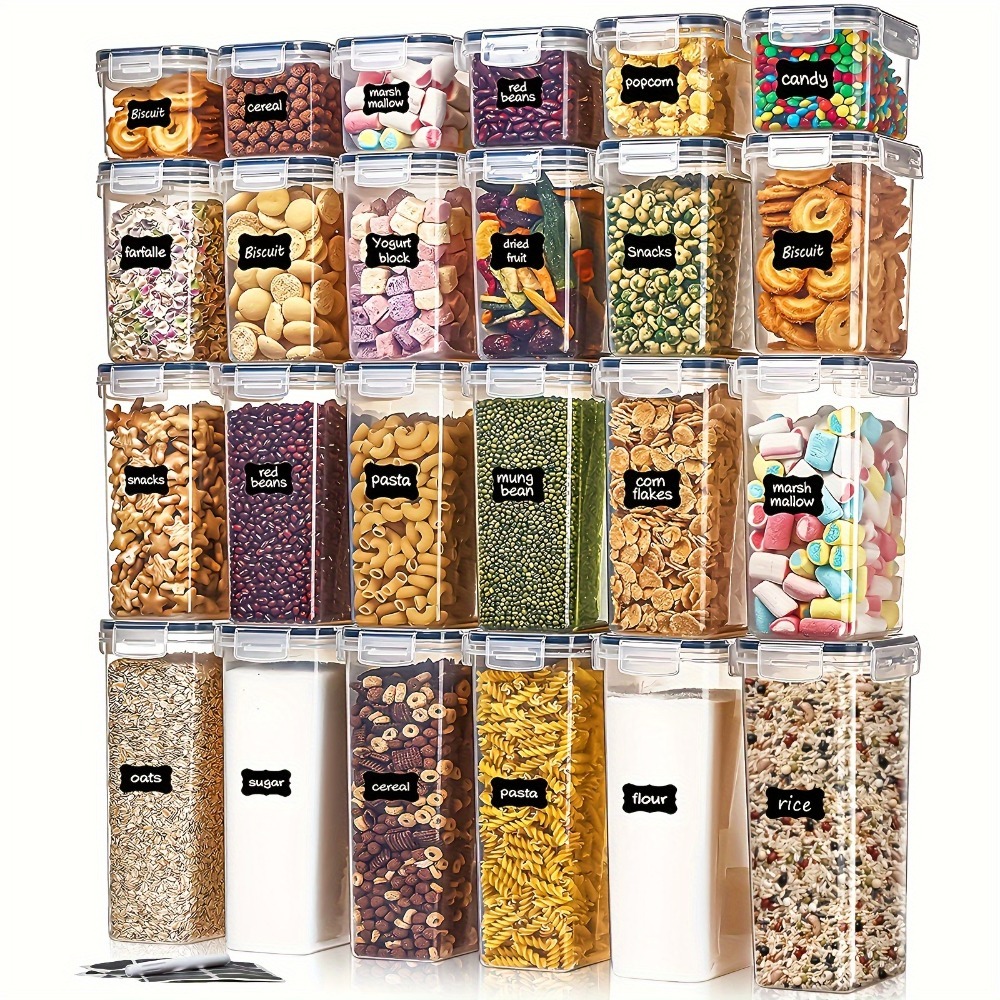 24Pcs Food Storage Containers  - Healthy Kitchen Gadgets บทวิจารณ์และราคา