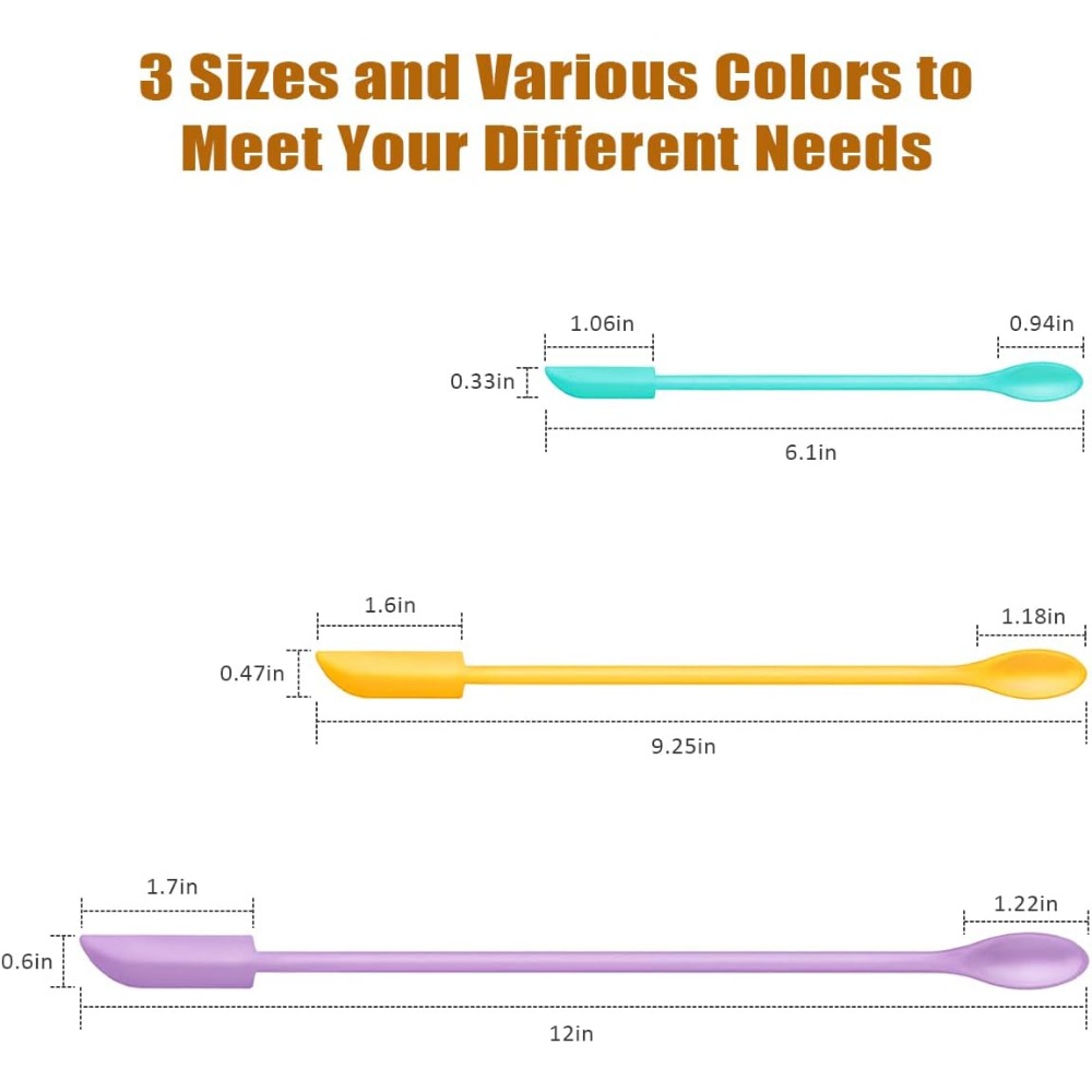 Mini Silicone Spatula Set - Id - Silicone Spatula Set บทวิจารณ์และราคา