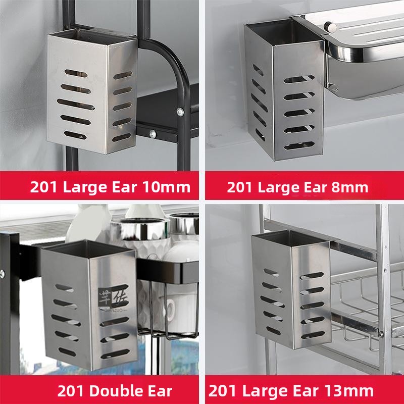 Stainl Steel Kitchen Utensil S - Kitchen Utensil Holder บทวิจารณ์และราคา