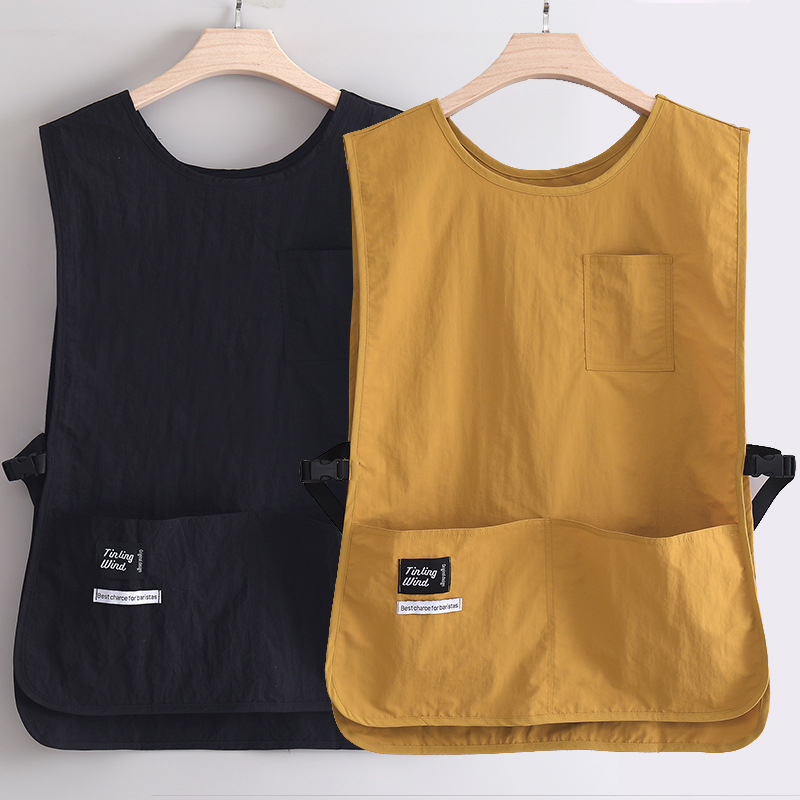 Stylish Bib Apron for Hair Sal - Kitchen Gadgets Trending บทวิจารณ์และราคา