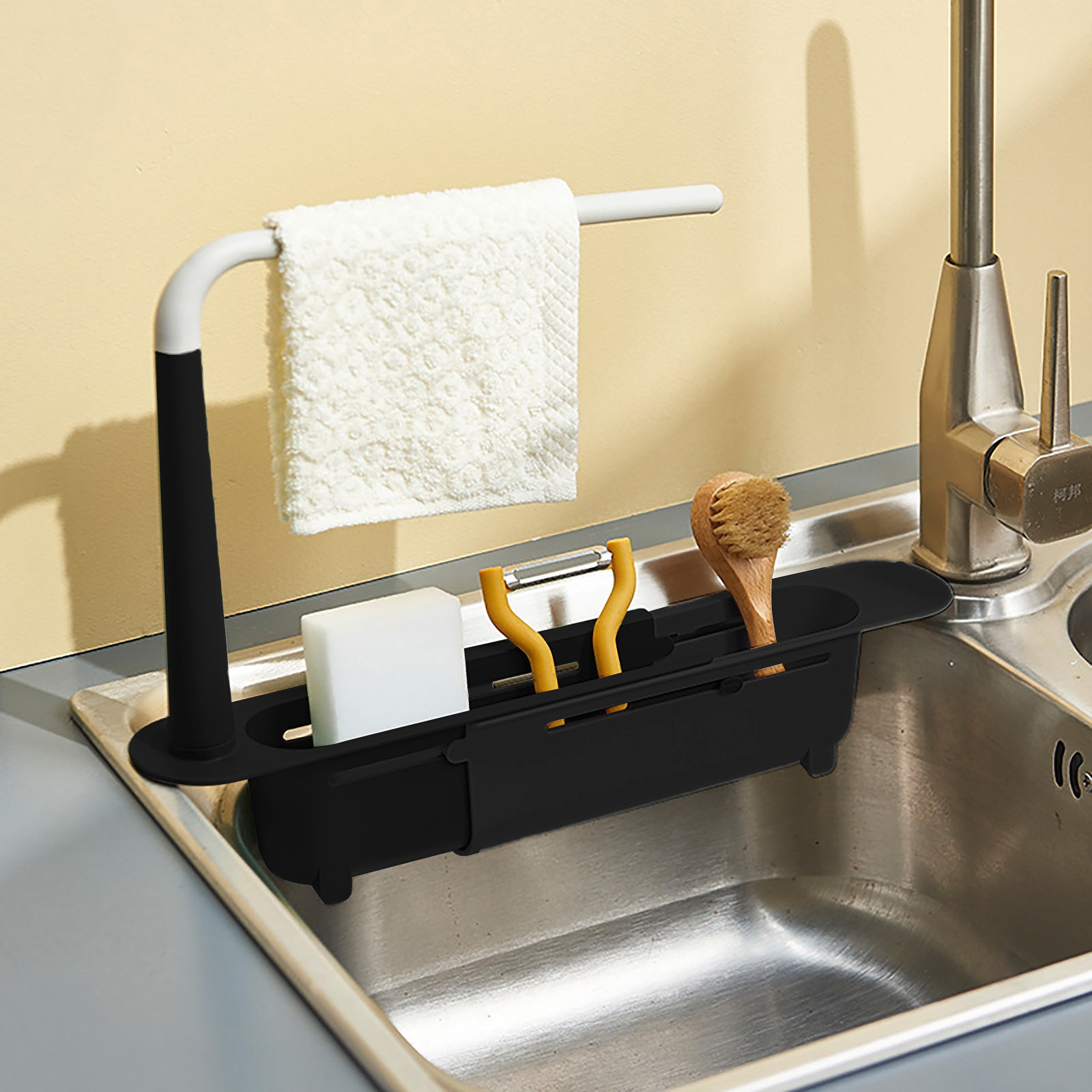 elescopic Sink Shelf Drainer R - Kitchen Gadgets For Seniors บทวิจารณ์และราคา