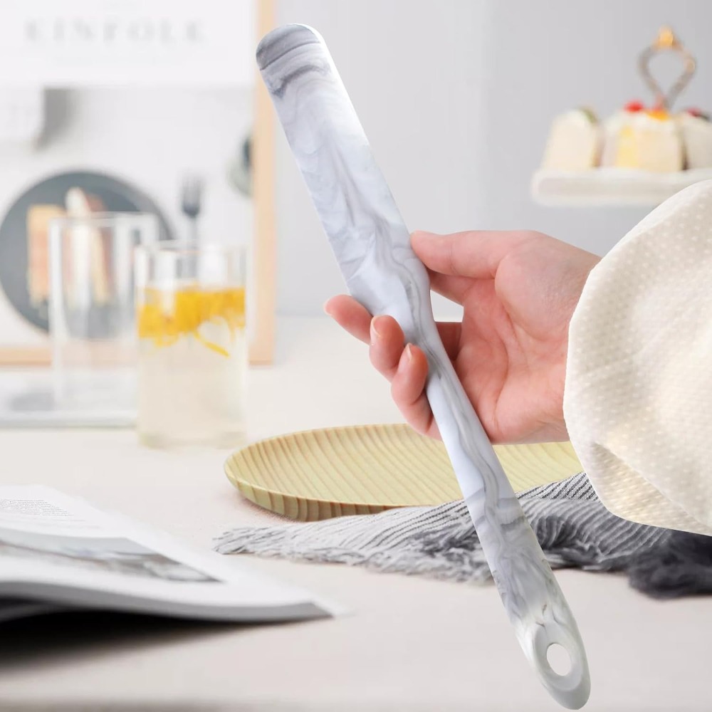 2 Pcs 13 Inch Silicone Jar Spa - Silicone Spatula Set บทวิจารณ์และราคา