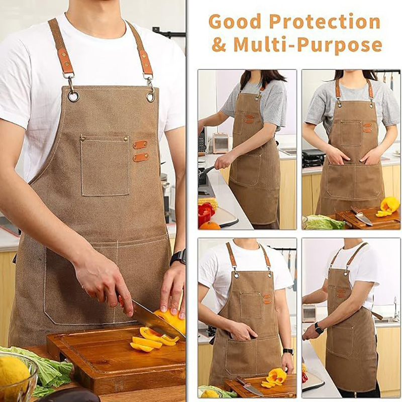 Household Canvas Apron Oil-pro - Kitchen Gadgets Trending บทวิจารณ์และราคา