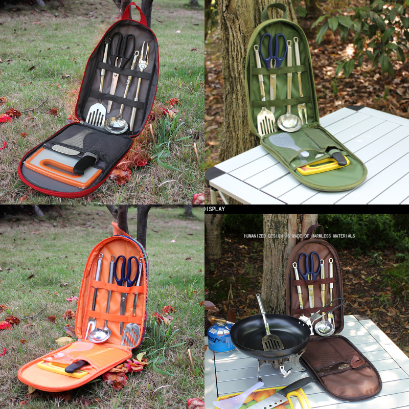 7pcs Camping Kitchen Utensil S - Kitchen Gadgets And Utensils บทวิจารณ์และราคา