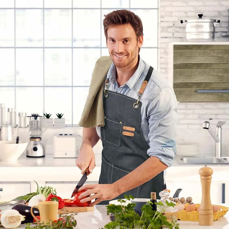 Household Canvas Apron Oil-pro - Kitchen Gadgets Trending บทวิจารณ์และราคา