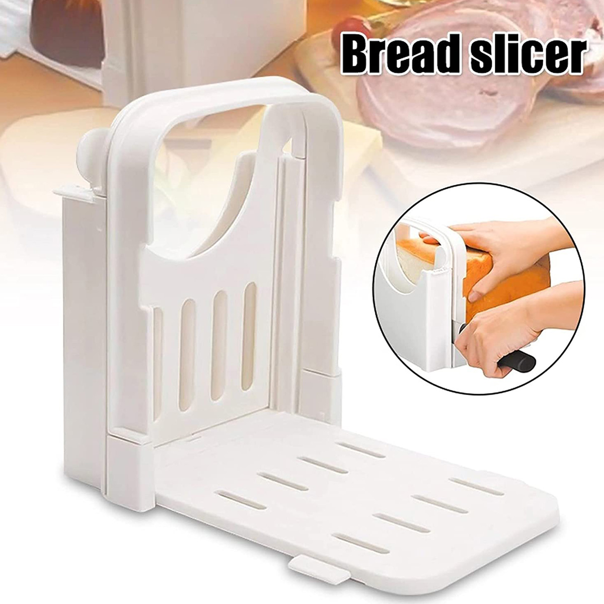 Toast Slicer Tool Foldable Bre - Kitchen Gadgets Guide บทวิจารณ์และราคา