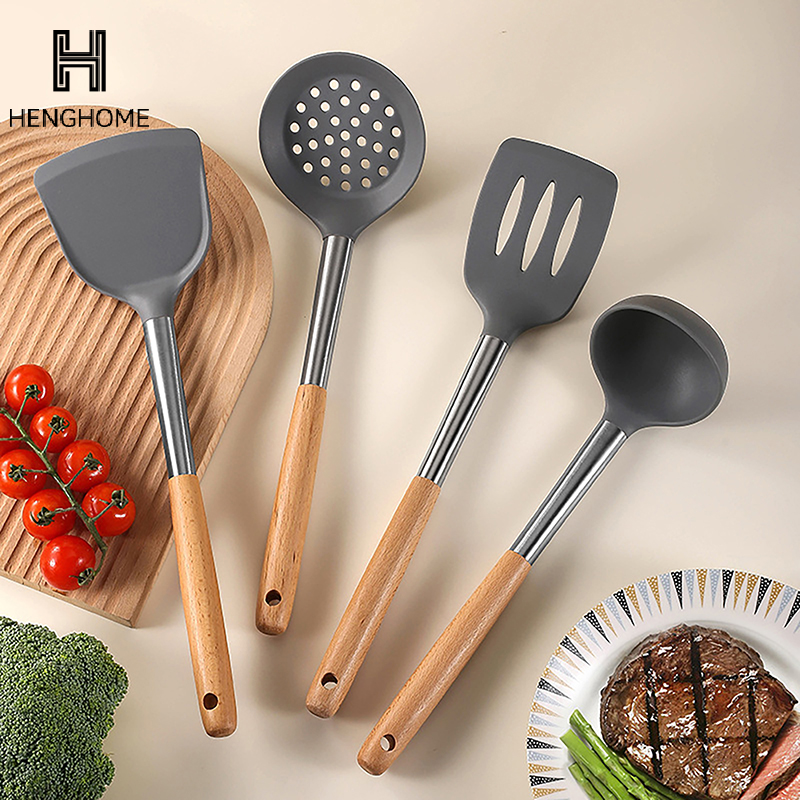 Silicone Cooking Utensil Set H - Silicone Spatula Set บทวิจารณ์และราคา