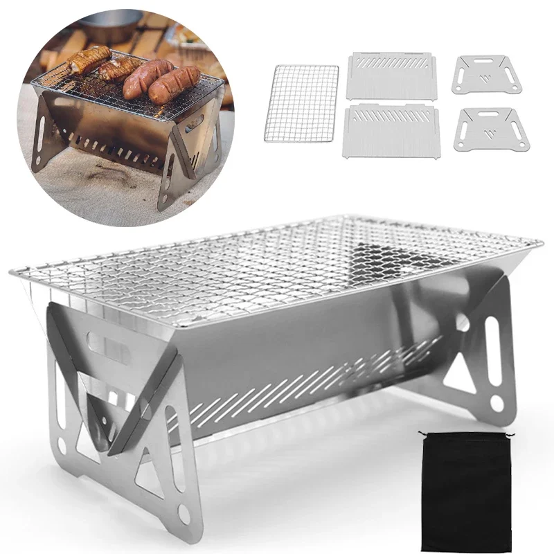 Grille Bbq Grill Barbecue Grid - Kitchen Gadgets And Utensils บทวิจารณ์และราคา