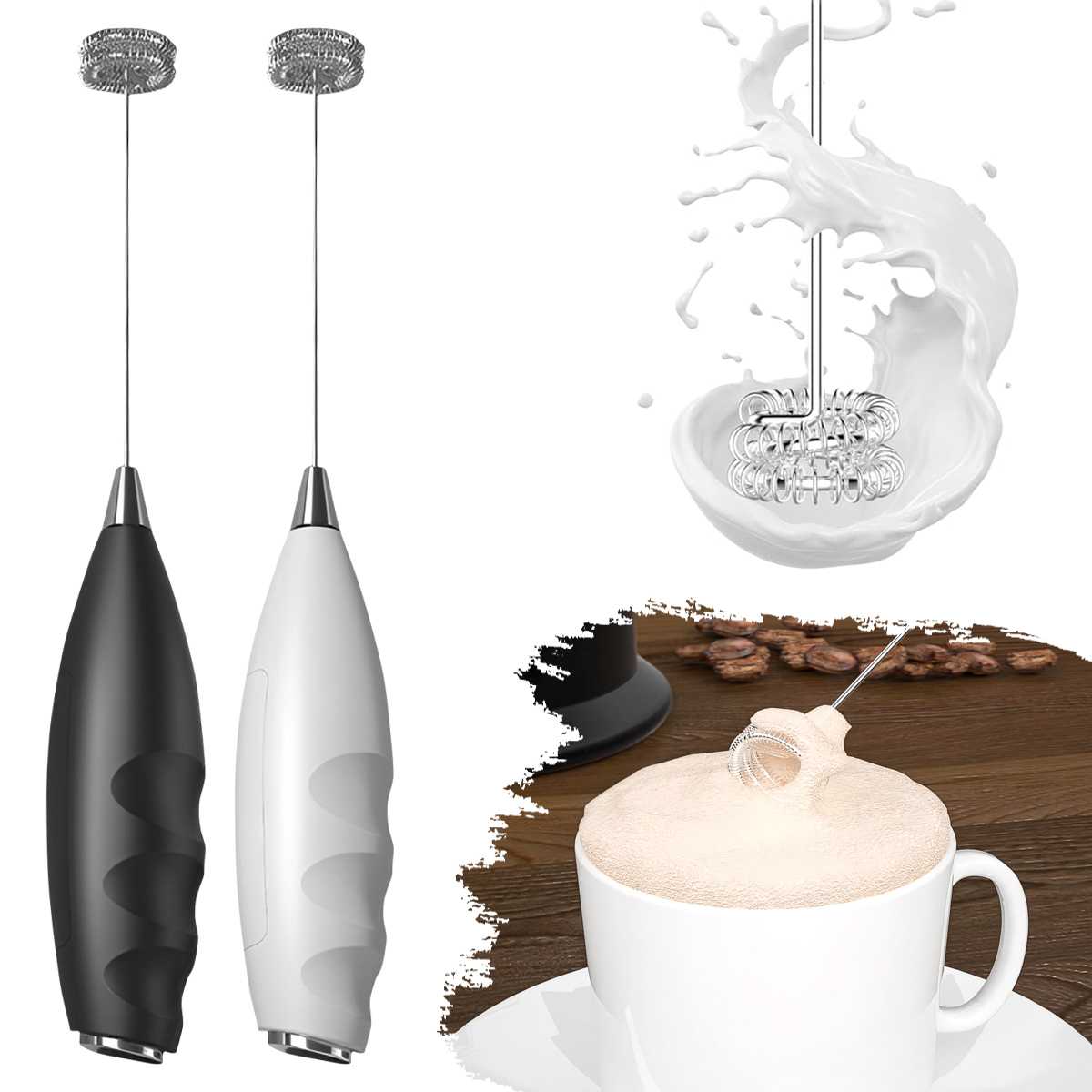 Coffee Electric Milk Frother E - Healthy Kitchen Gadgets บทวิจารณ์และราคา