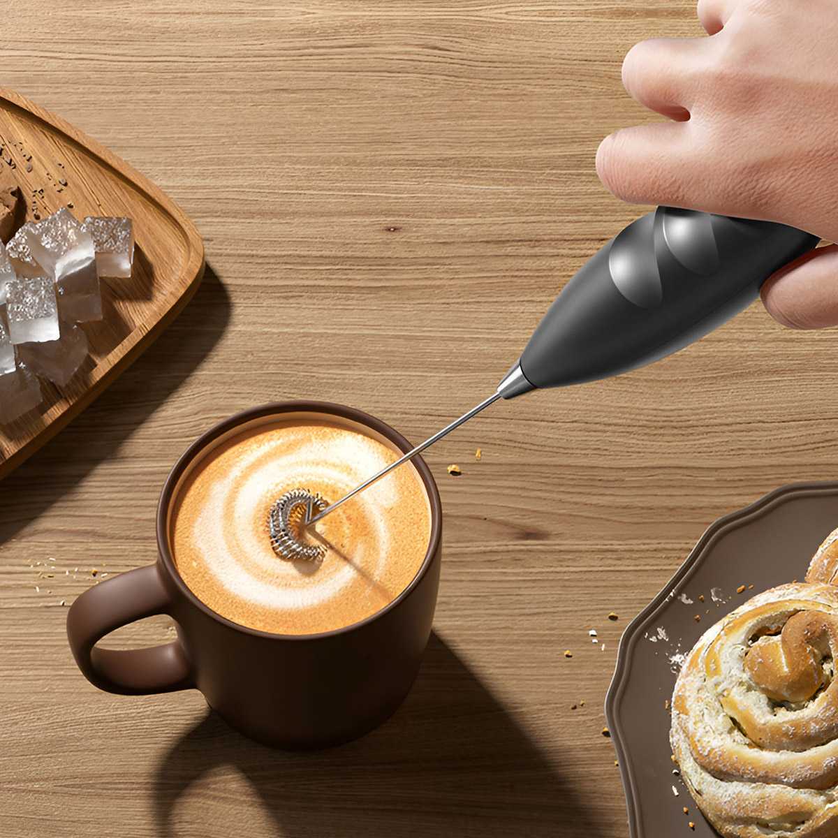 Coffee Electric Milk Frother E - Healthy Kitchen Gadgets บทวิจารณ์และราคา