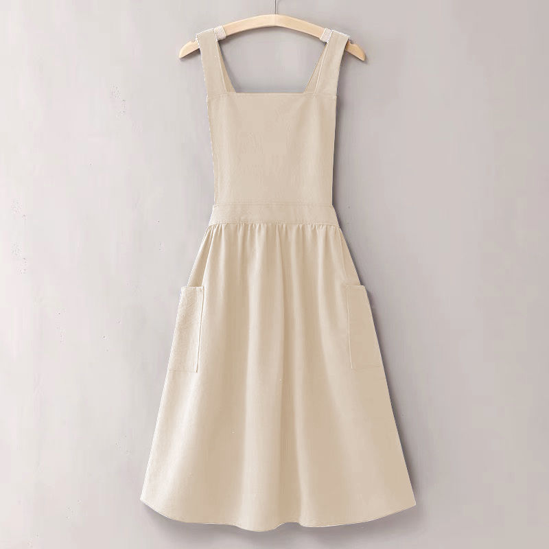 Apron Adult Sleeveless Solid C - Kitchen Gadgets Trending บทวิจารณ์และราคา