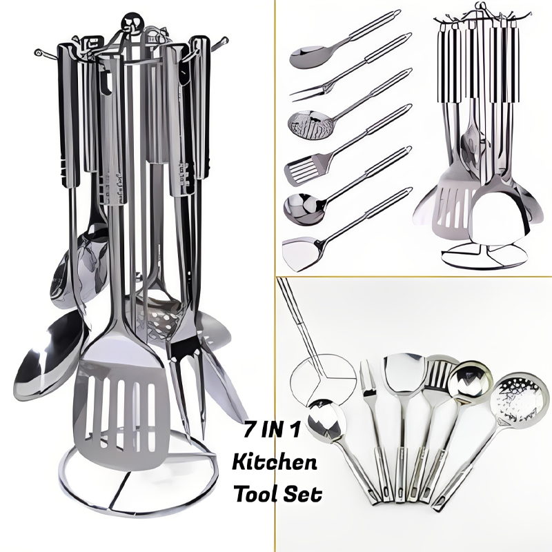 New Sale 7in1 Stainless Steel  - Kitchen Gadgets And Utensils บทวิจารณ์และราคา