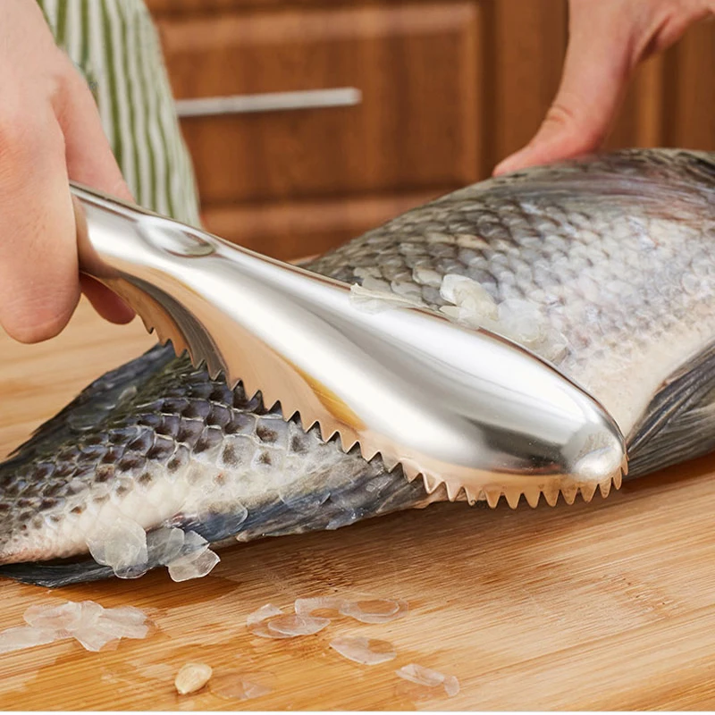 Stainless Steel Fish Cleaning  - Kitchen Gadgets Com บทวิจารณ์และราคา