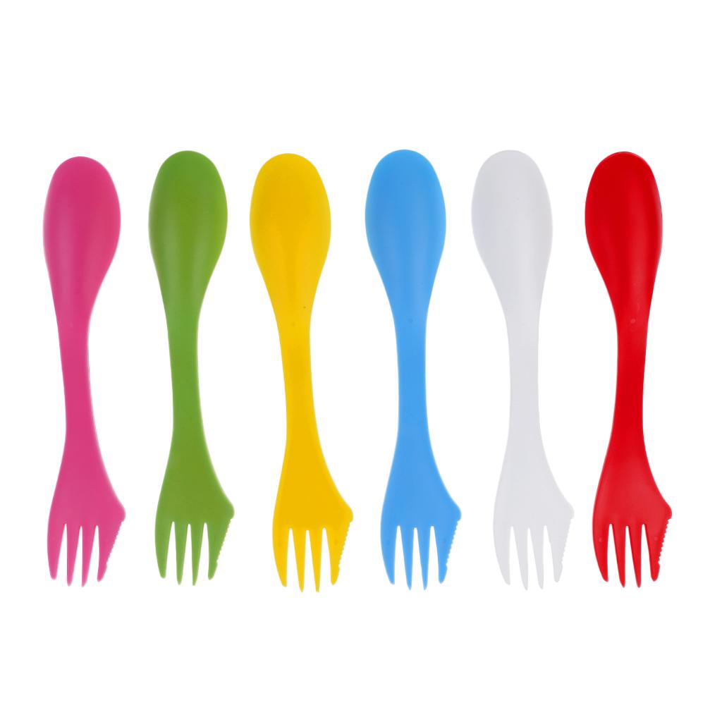 Multi-functional Camping Spork - Kitchen Gadgets And Utensils บทวิจารณ์และราคา