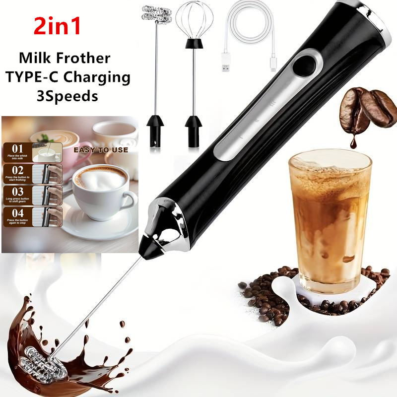 Wireless Electric Milk Frother - Healthy Kitchen Gadgets บทวิจารณ์และราคา