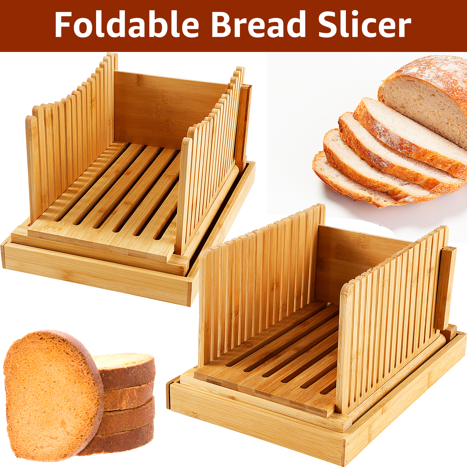 Bread Slicer Guide Foldable To - Kitchen Gadgets Guide บทวิจารณ์และราคา