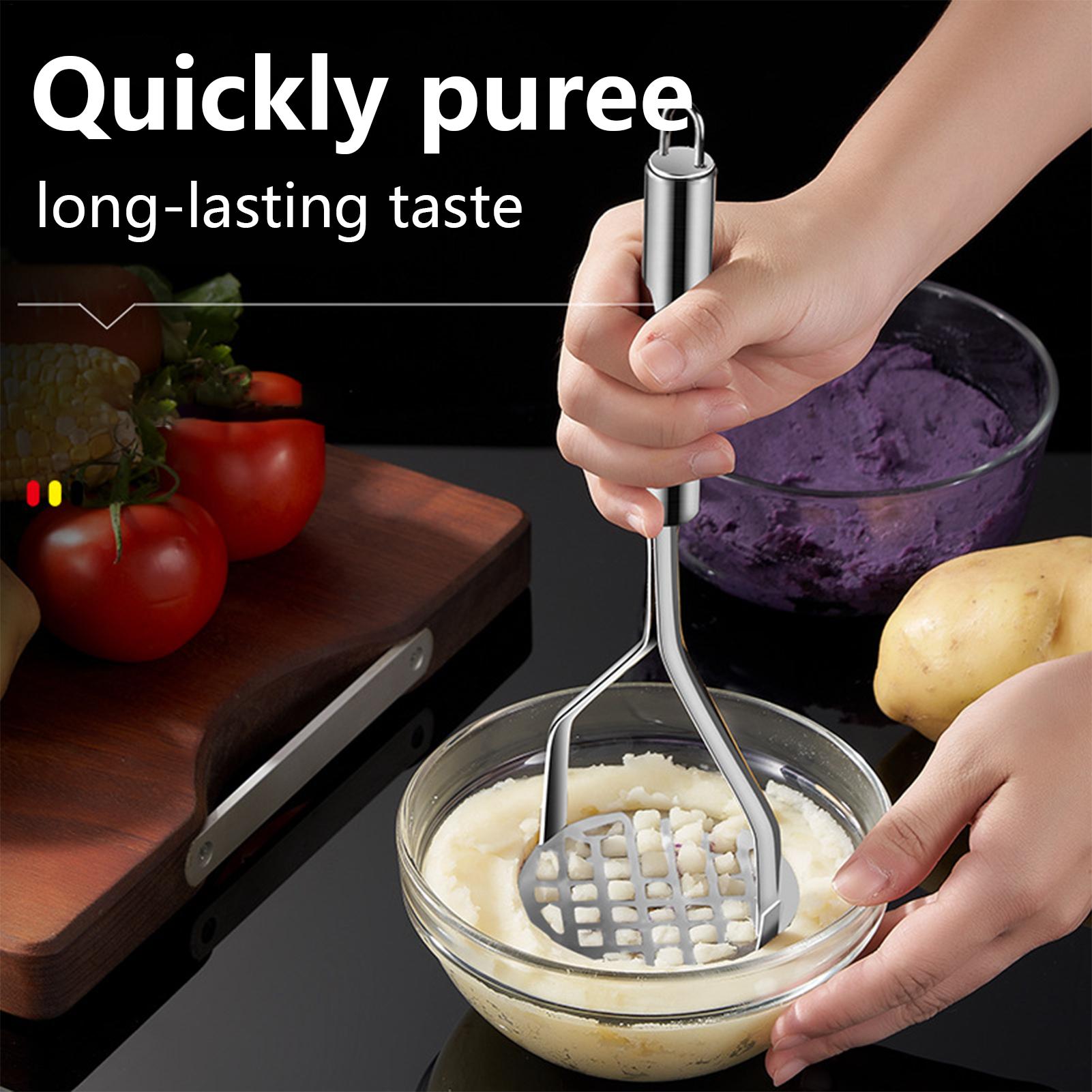 Manual Potato Masher Stainless - Kitchen Gadgets For Men บทวิจารณ์และราคา