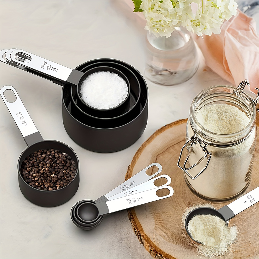 4PCS/8PCS plastic measuring cu - Kitchen Gadgets For Seniors บทวิจารณ์และราคา