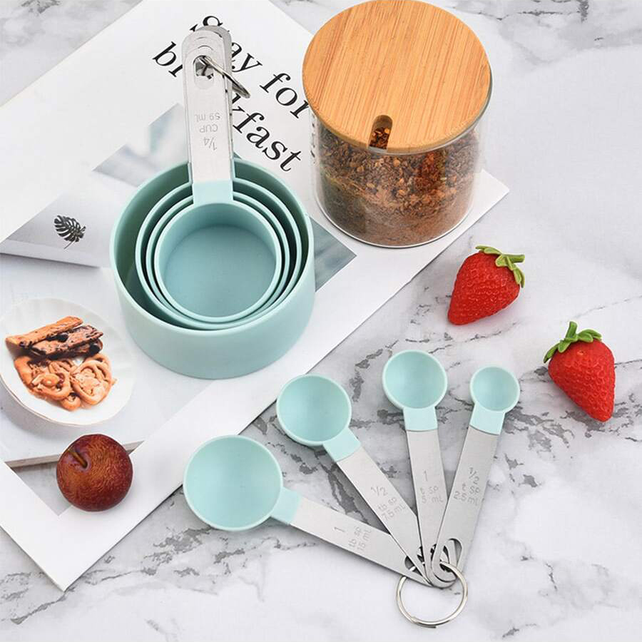 4PCS/8PCS plastic measuring cu - Kitchen Gadgets For Seniors บทวิจารณ์และราคา