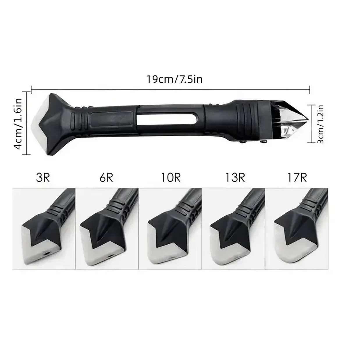 1/2 SET 5-in-1 Metal Head Caul - Silicone Spatula Set บทวิจารณ์และราคา