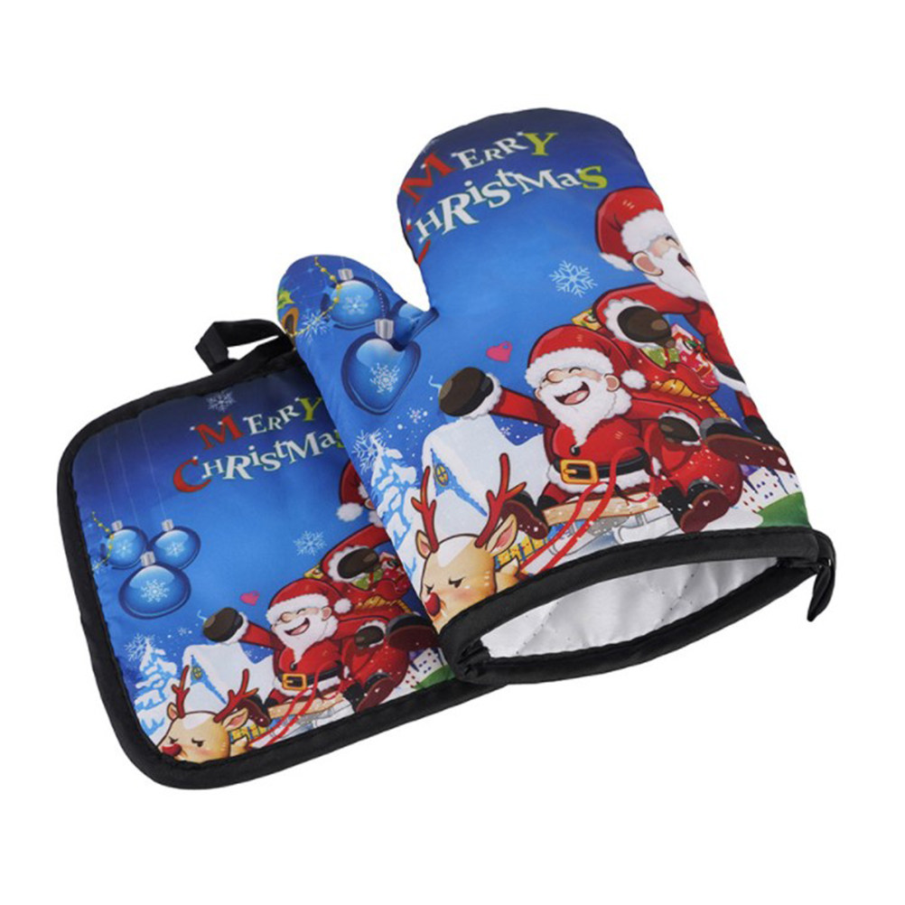Heat Resistant Gloves Xmas Glo - Kitchen Gadgets Xmas Gifts บทวิจารณ์และราคา