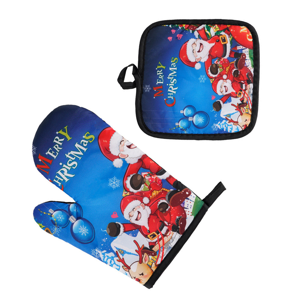 Heat Resistant Gloves Xmas Glo - Kitchen Gadgets Xmas Gifts บทวิจารณ์และราคา