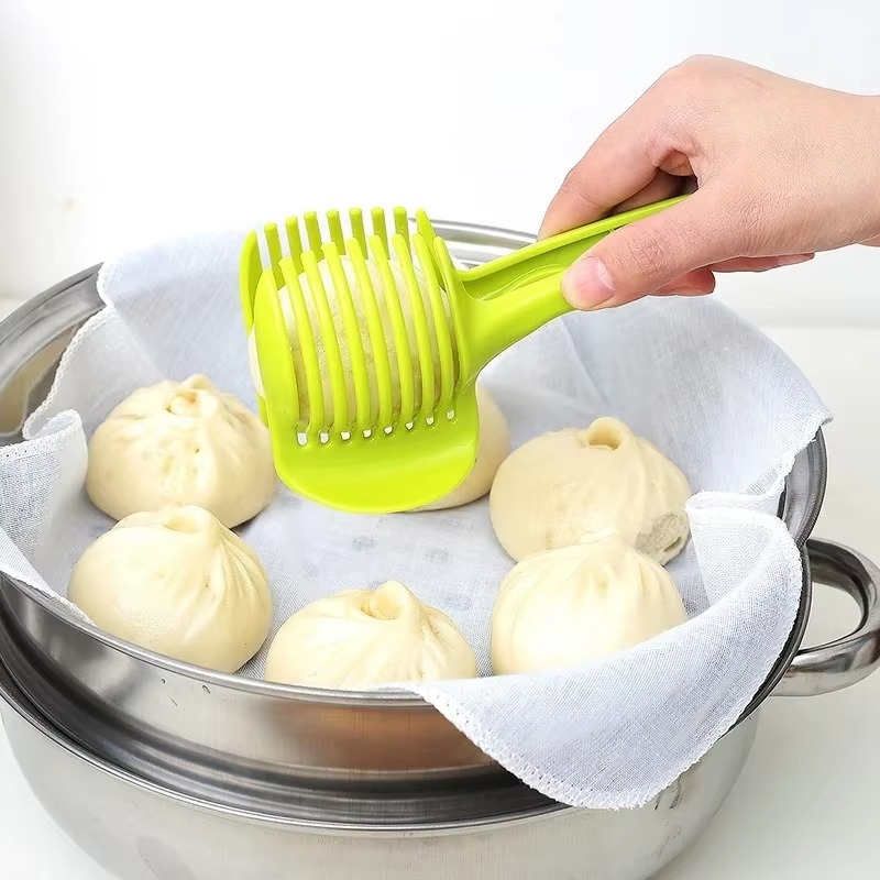 Non-Slip Tomato Slicer Guide F - Kitchen Gadgets Guide บทวิจารณ์และราคา