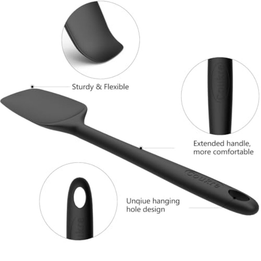Silicone Spatula Set of 5, Hig - Silicone Spatula Set บทวิจารณ์และราคา